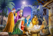 Jigsaw Puzzle-Joyous Night (100 Pieces) | SHOPtheWORD