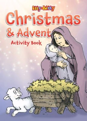 Itty-Bitty Christmas And Advent Activity Book (Pack Of 6) | SHOPtheWORD