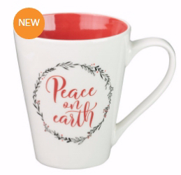 Mug-Peace On Earth (14 Oz) | SHOPtheWORD