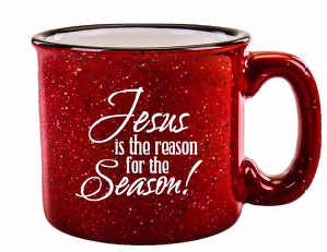 Mug-Designer Campfire-Jesus Is The Reason For The Season! | SHOPtheWORD